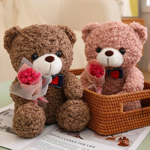'Hug-Me' Bouquet Teddy - Irresistibly Cuddly!