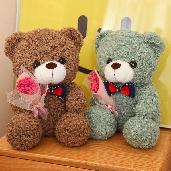 'Hug-Me' Bouquet Teddy - Irresistibly Cuddly!
